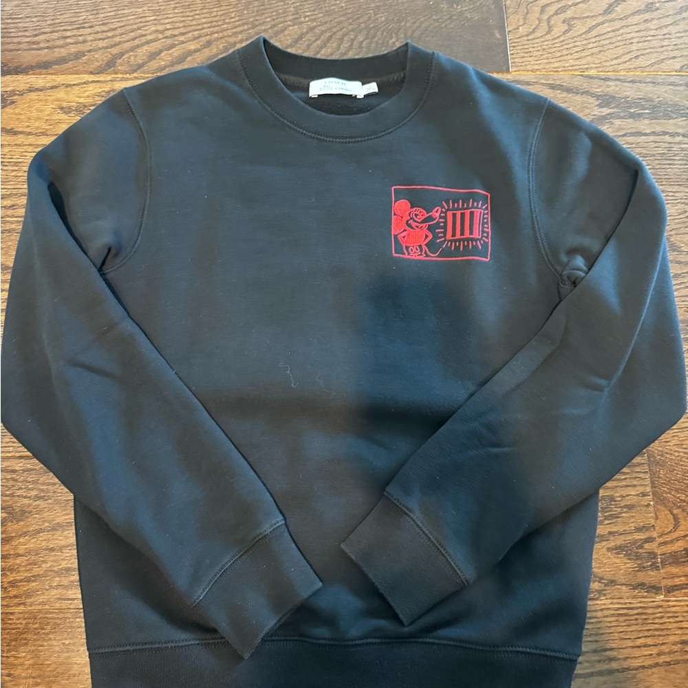 Coach Black and Red Sweatshirt Hoodie